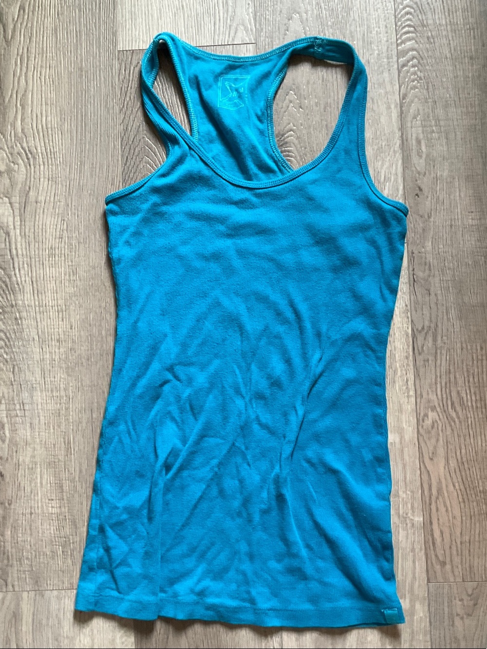 Garage Teal Racerback Tank Top